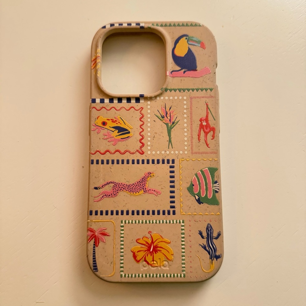 Tropical Wildlife/Plants iPhone 15 Pro Case
